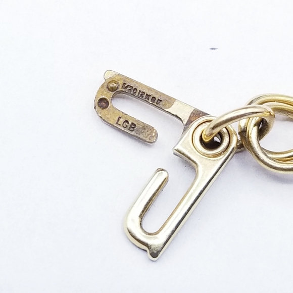 Vintage 12k Gold Filled Charm Bracelet - Picture 10 of 12